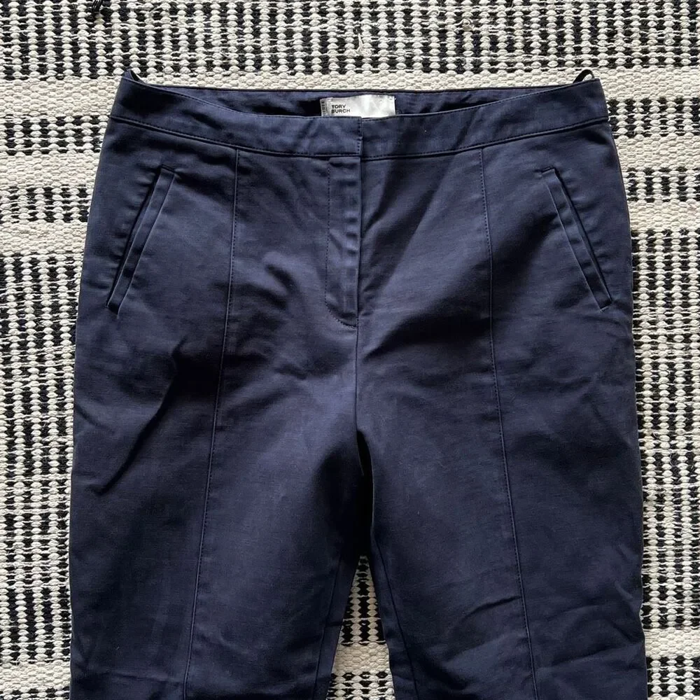 Tory Burch Portugal Size 12 Blue Women’s Trousers straight leg